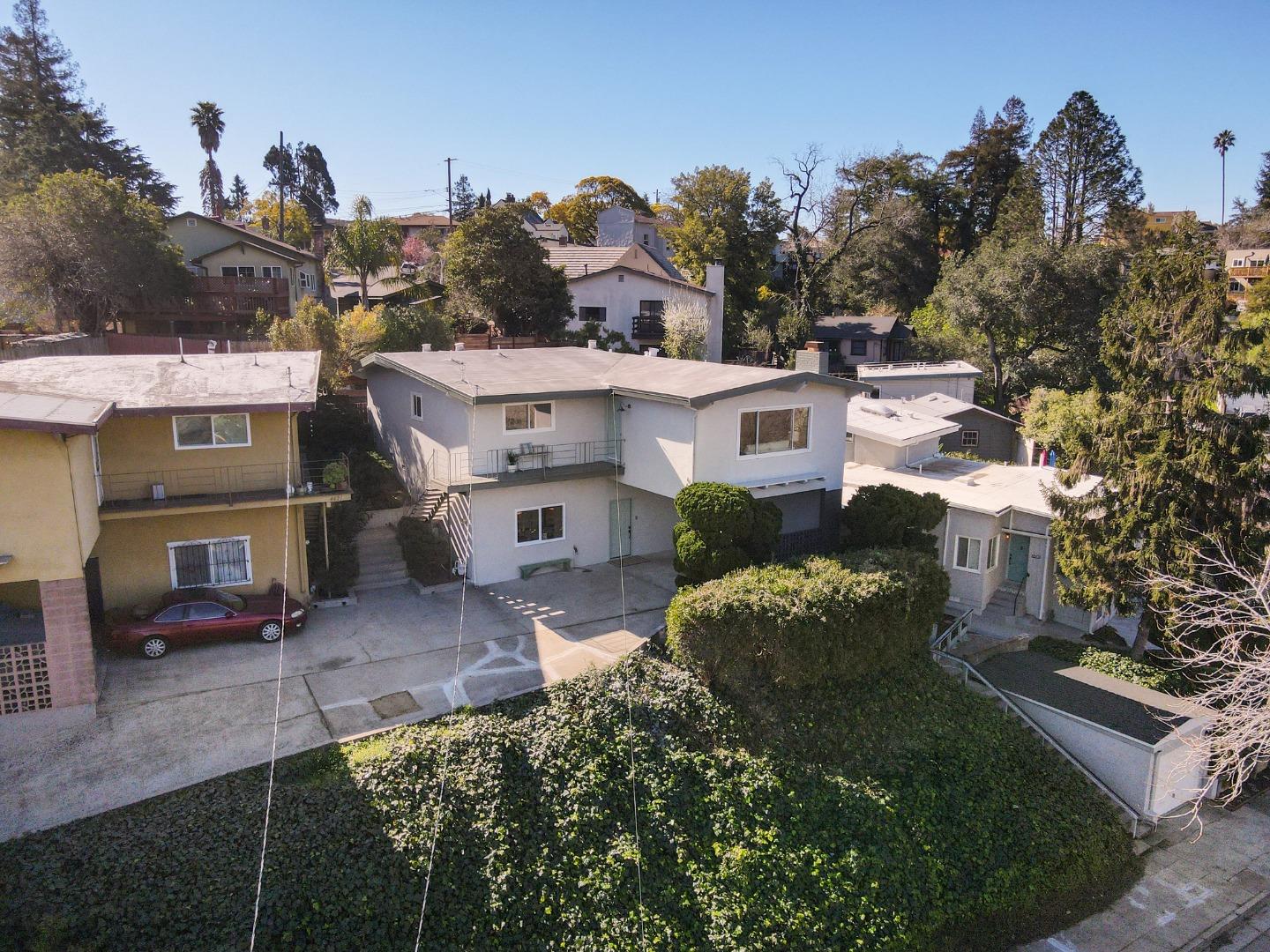 4615 Redding Street Oakland, CA 94619 - Photo 48 of 49 a aerial view of a house with a yard basket ball court and outdoor seating