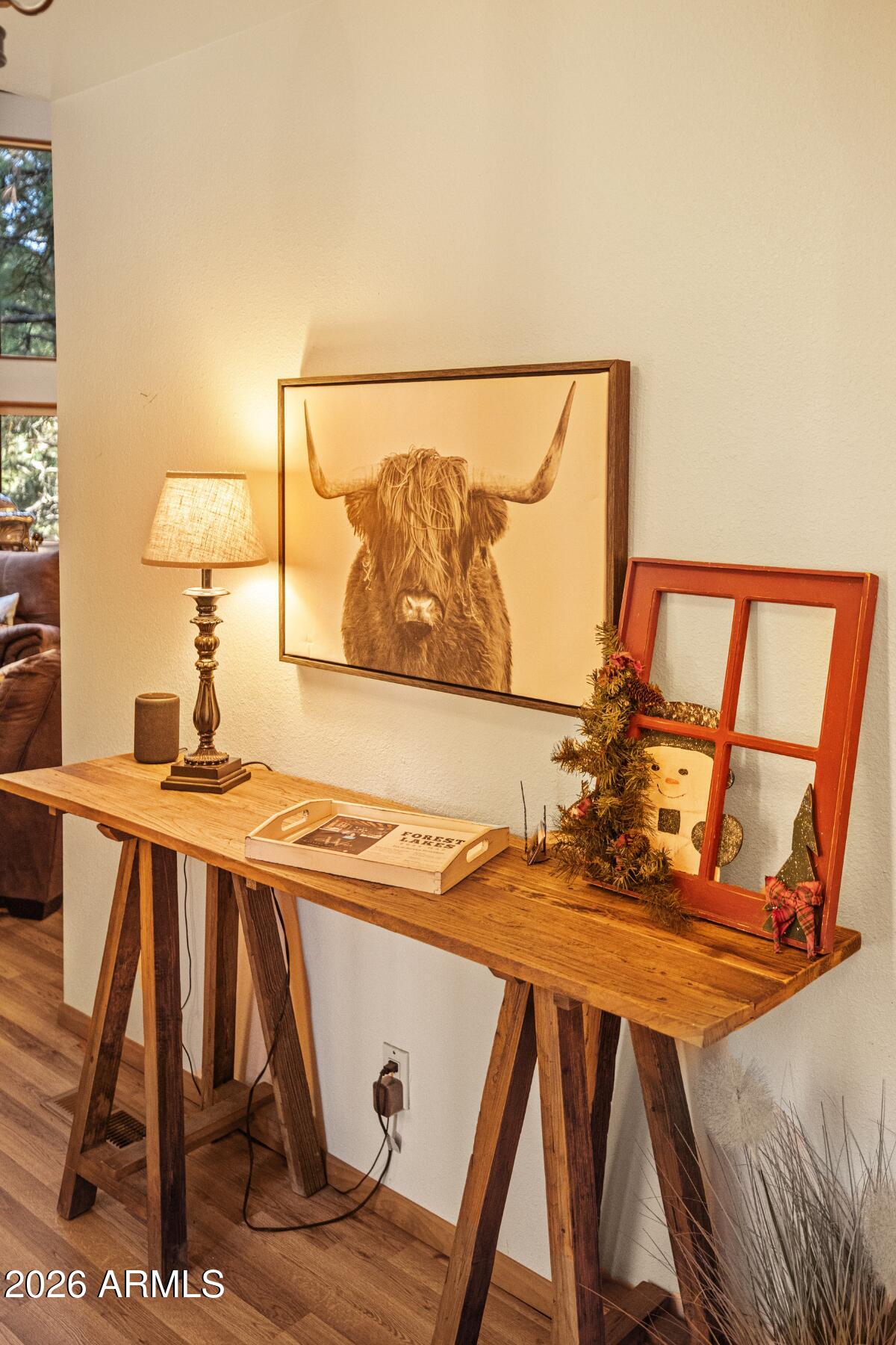 628 Trout Springs Road Forest Lakes, AZ 85931 - Photo 12 of 44 a view of a dining room with furniture and a window