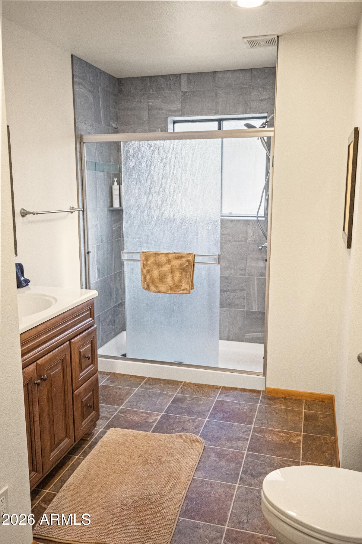 628 Trout Springs Road Forest Lakes, AZ 85931 - Photo 18 of 49 a bathroom with a toilet and a shower