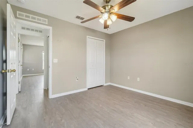 wooden floor in an empty room