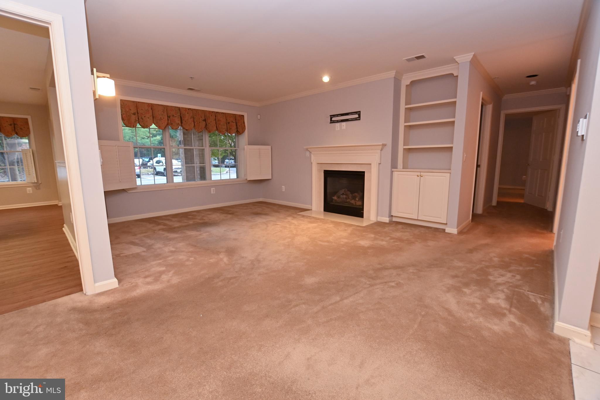 12330 Rosslare Ridge Road, Unit 108 Lutherville-Timonium, MD 21093 - Photo 14 of 23 Spacious Living room with shelving