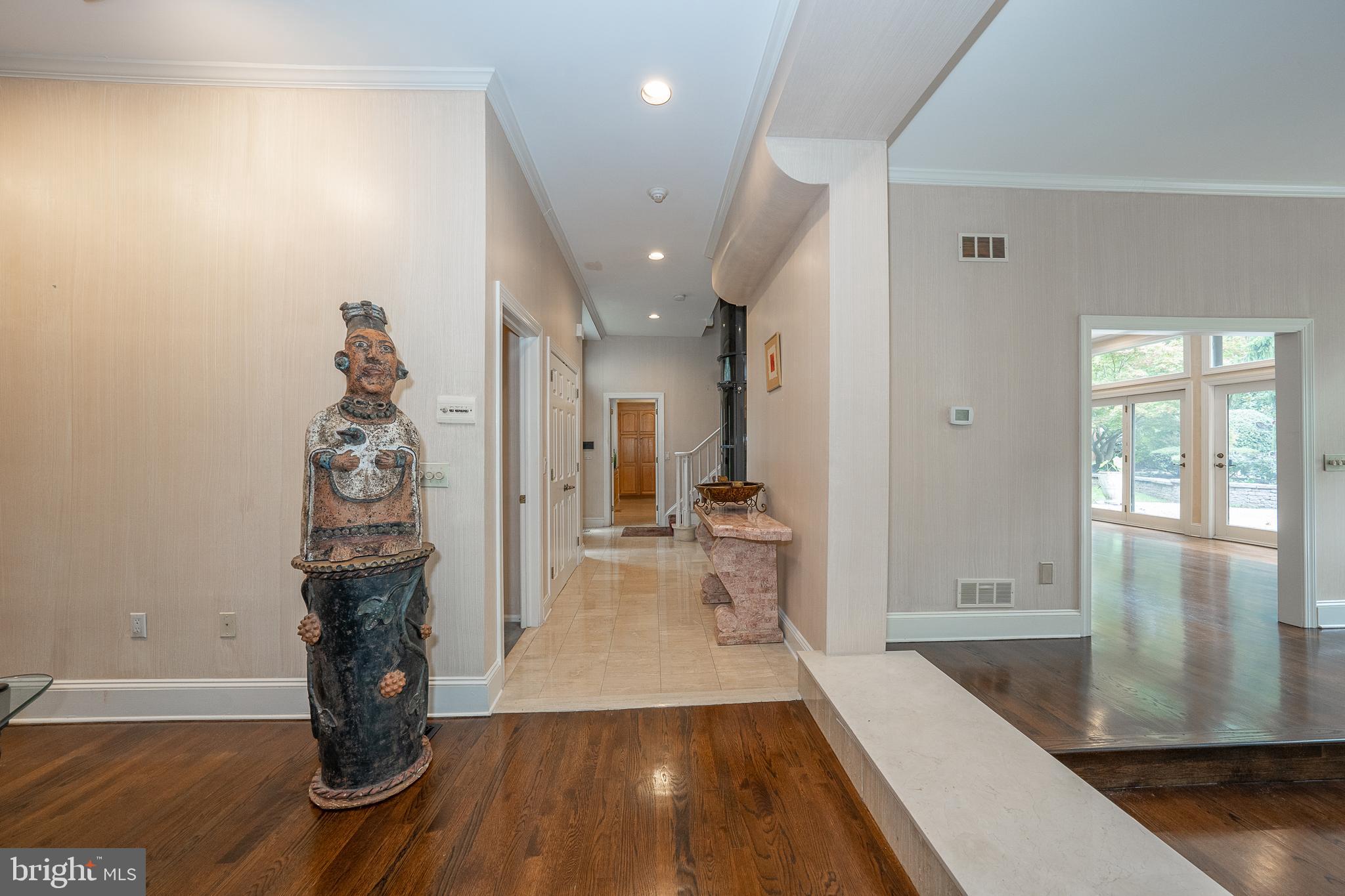1405 Spring Mill Road Gladwyne, PA 19035 - Photo 12 of 54 Hallway from Family Room