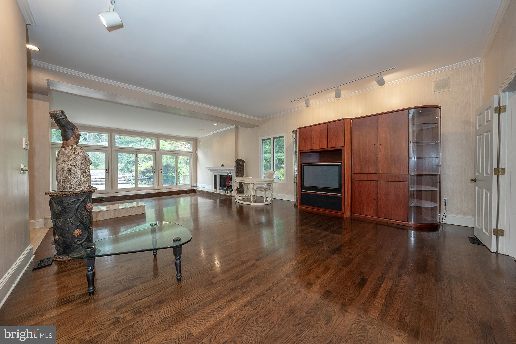 1405 Spring Mill Road Gladwyne, PA 19035 - Photo 14 of 54 Family Room and Living Room