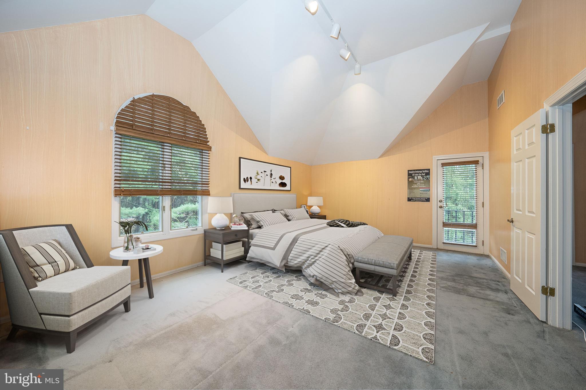 1405 Spring Mill Road Gladwyne, PA 19035 - Photo 43 of 54 Virtually Staged Bedroom 2