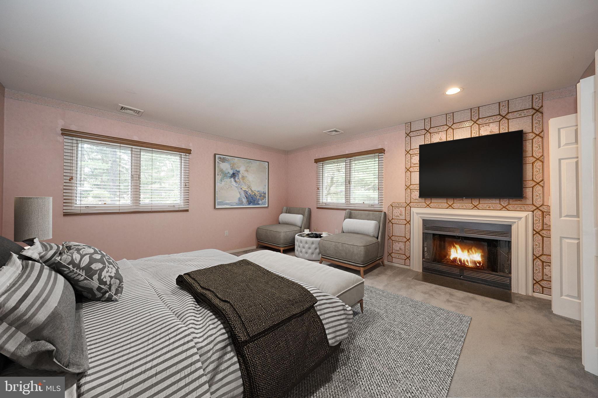 1405 Spring Mill Road Gladwyne, PA 19035 - Photo 46 of 54 Virtually Staged Bedroom 4