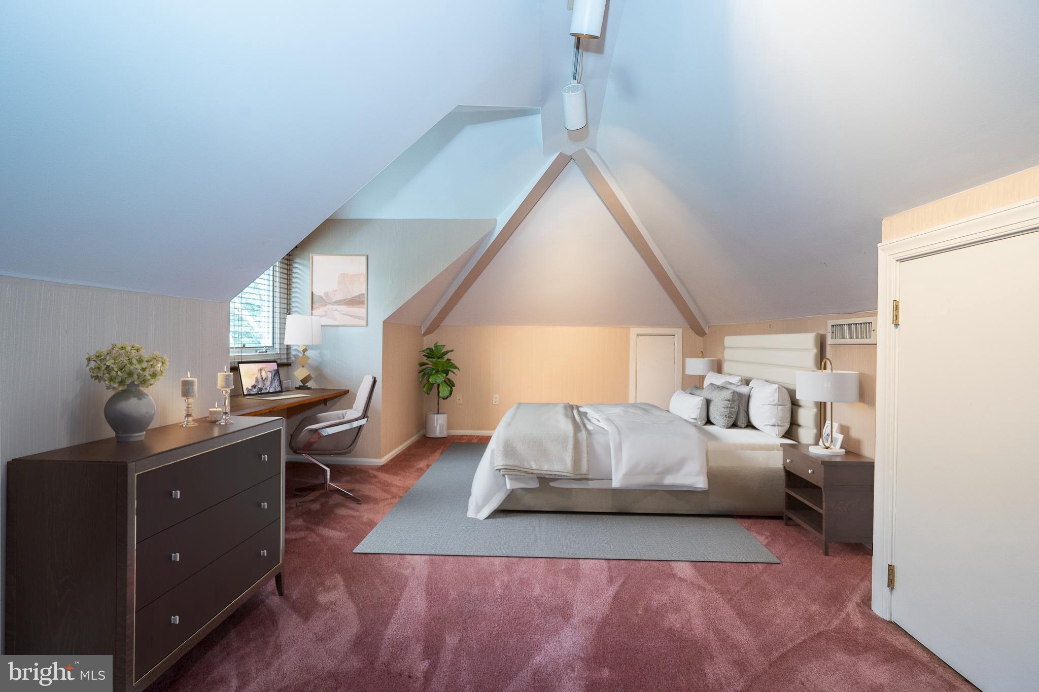 1405 Spring Mill Road Gladwyne, PA 19035 - Photo 49 of 54 Virtually Staged Bedroom 4