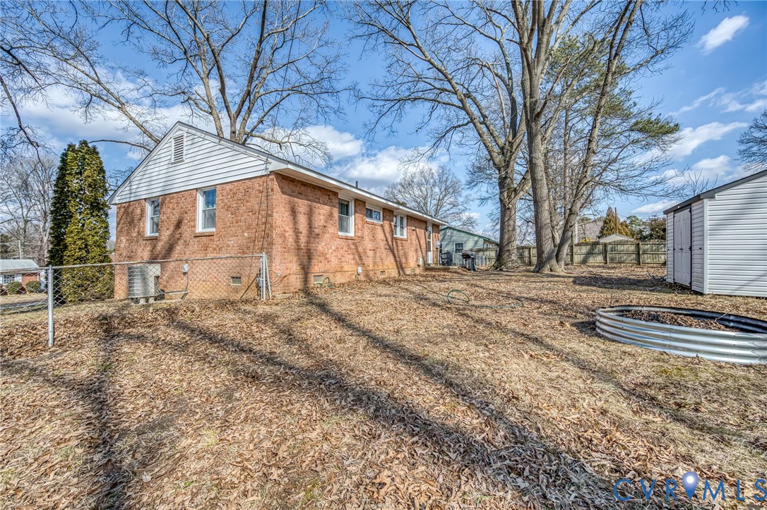 3029 Gaffney Road Richmond, VA 23237 - Photo 19 of 21 a view of back yard of the house