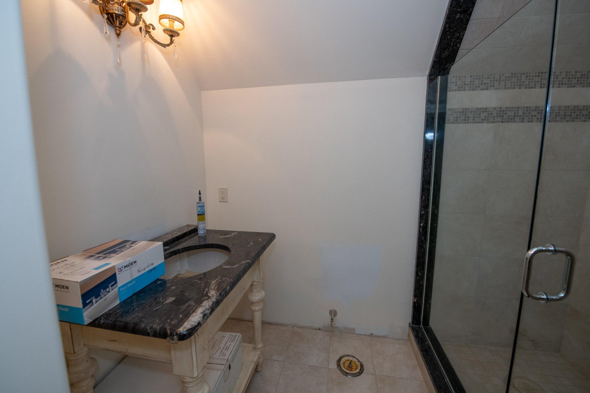 711 Moredon Road Jenkintown, PA 19046 - Photo 137 of 140 Au Pair/ In-law suite (unfinished) bathroom