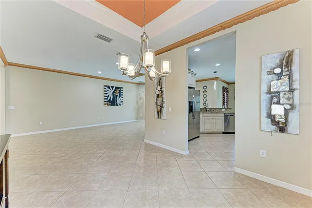 a view of a kitchen with a sink