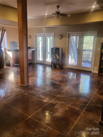 a view of a interior of the room