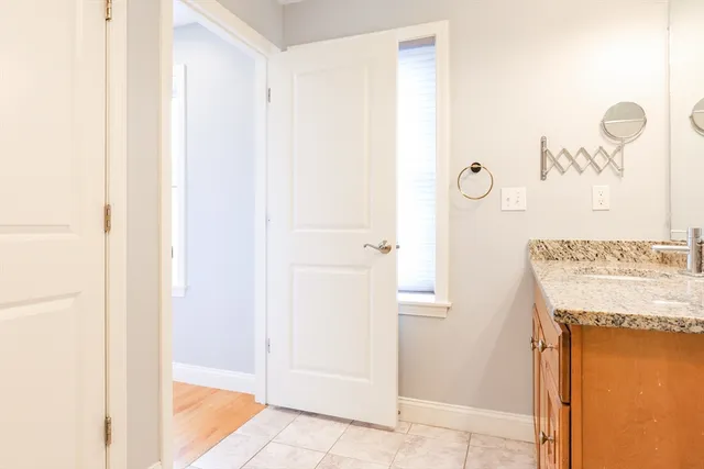 a view of bathroom with a tub and shower
