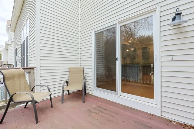 a view of a house with wooden door