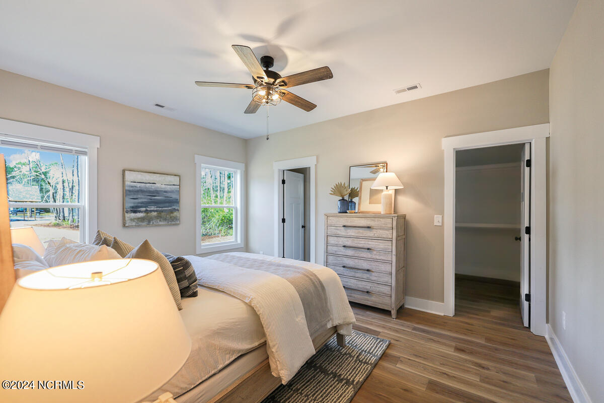 180 Boundary Loop Road Northwest Calabash, NC 28467 - Photo 9 of 22 Staged Primary Bedroom