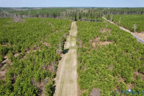 a view of a green yard with an oven