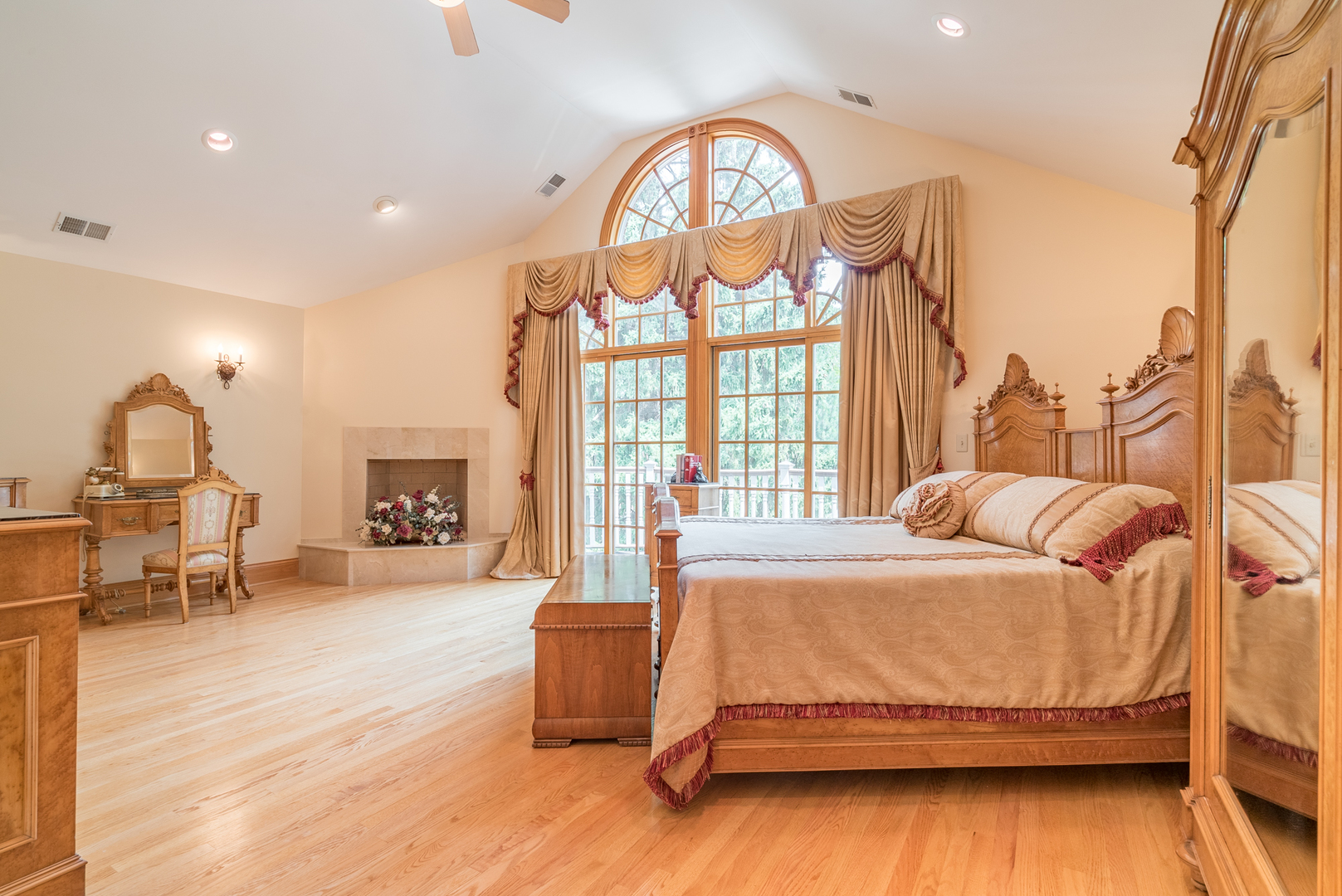 117 Elmore Street Park Ridge, IL 60068 - Photo 14 of 31 a bedroom with a bed a dresser with mirror and window