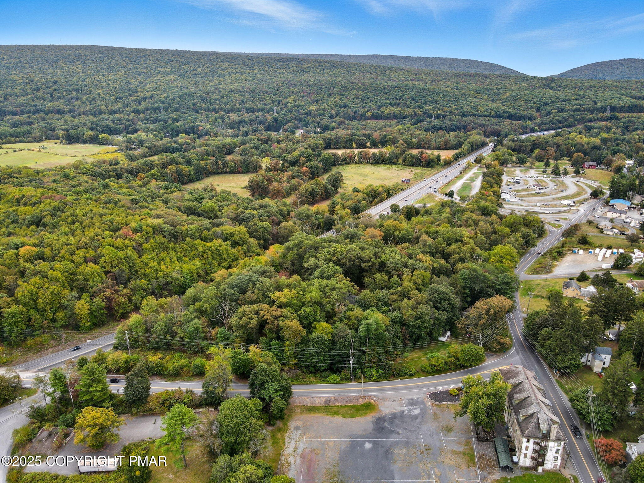 722 Rte 115 Saylorsburg, PA 18353 - Photo 8 of 16 a view of a city and mountains in the background