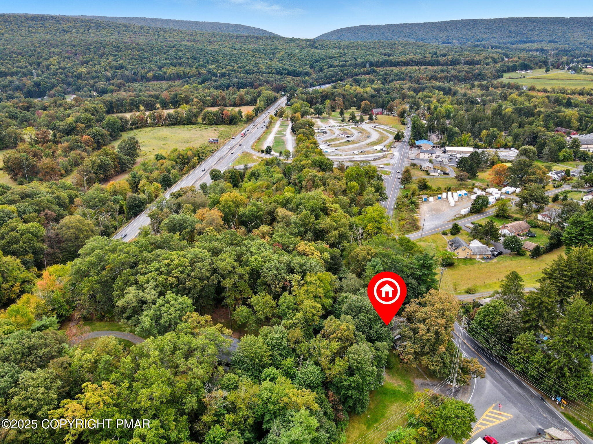 722 Rte 115 Saylorsburg, PA 18353 - Photo 9 of 16 a view of a city and mountain view