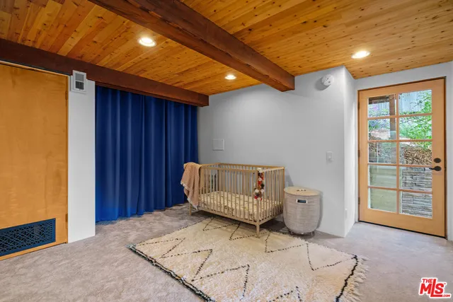 a very nice looking room with a large window