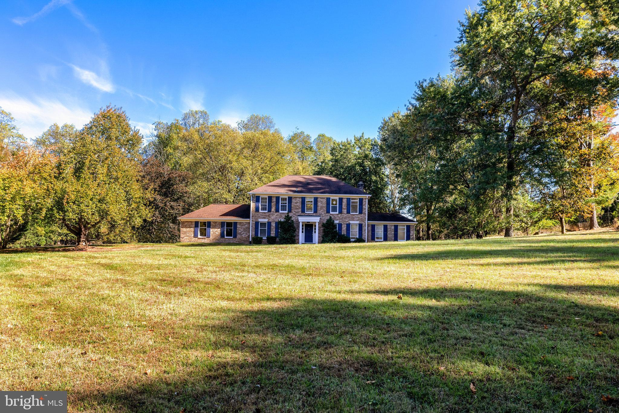355 Springvale Road Great Falls, VA 22066 - Photo 4 of 44 a view of a big yard with swimming pool and large trees