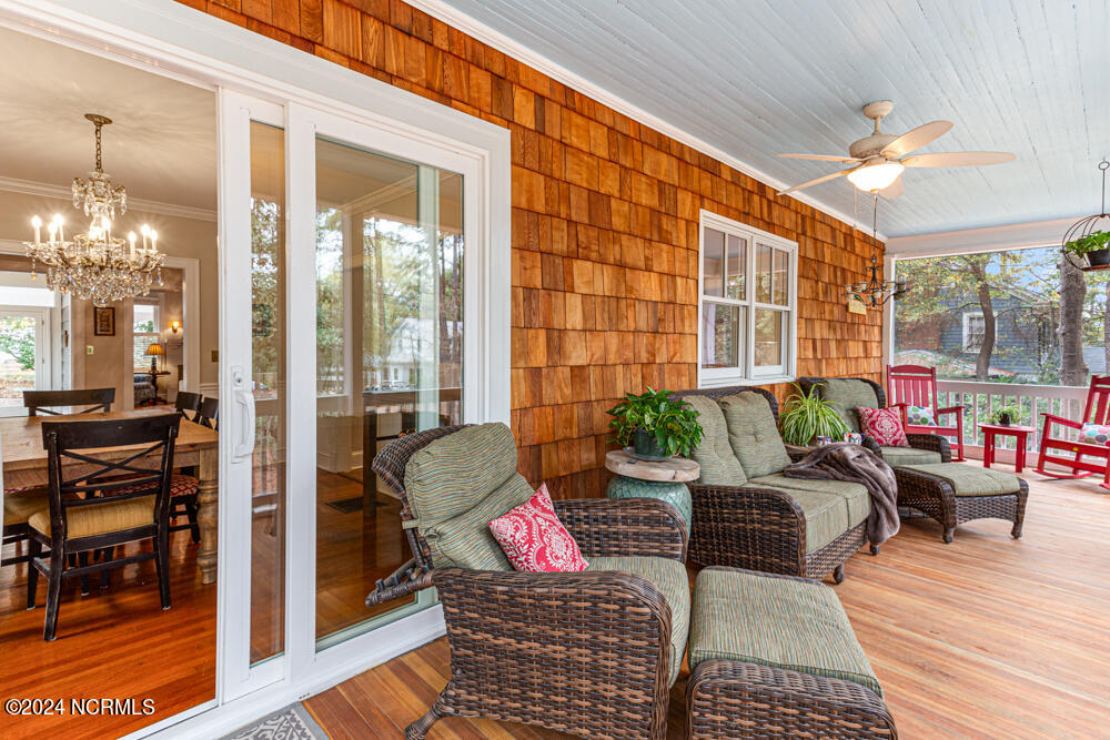 180 North Ridge Street Southern Pines, NC 28387 - Photo 17 of 72 Screened Porch off Dining Room
