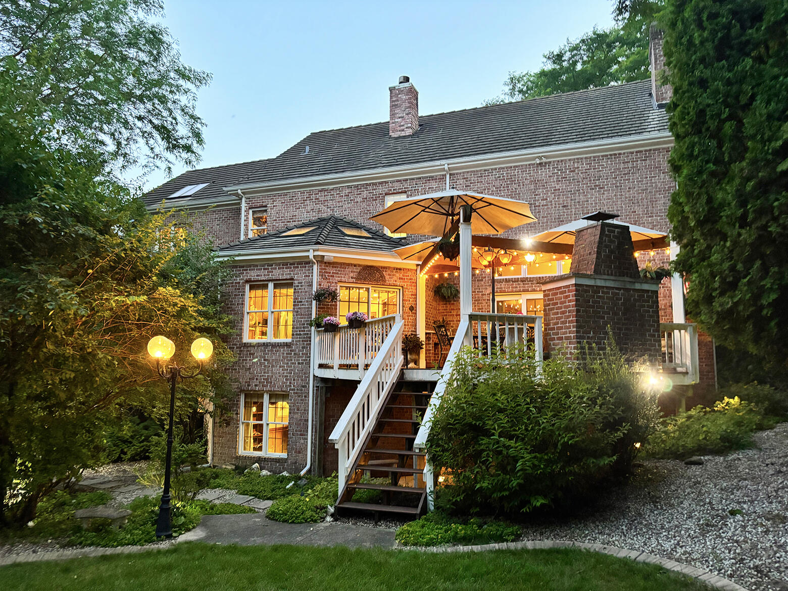 N27W5230 Hamilton Road Cedarburg, WI 53012 - Photo 46 of 50 This photo shows the ambiance of the exquisite backyard in the Summer