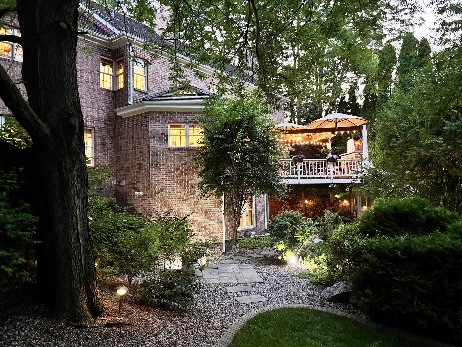 N27W5230 Hamilton Road Cedarburg, WI 53012 - Photo 47 of 50 This photo shows the ambiance of the exquisite backyard in the Summer