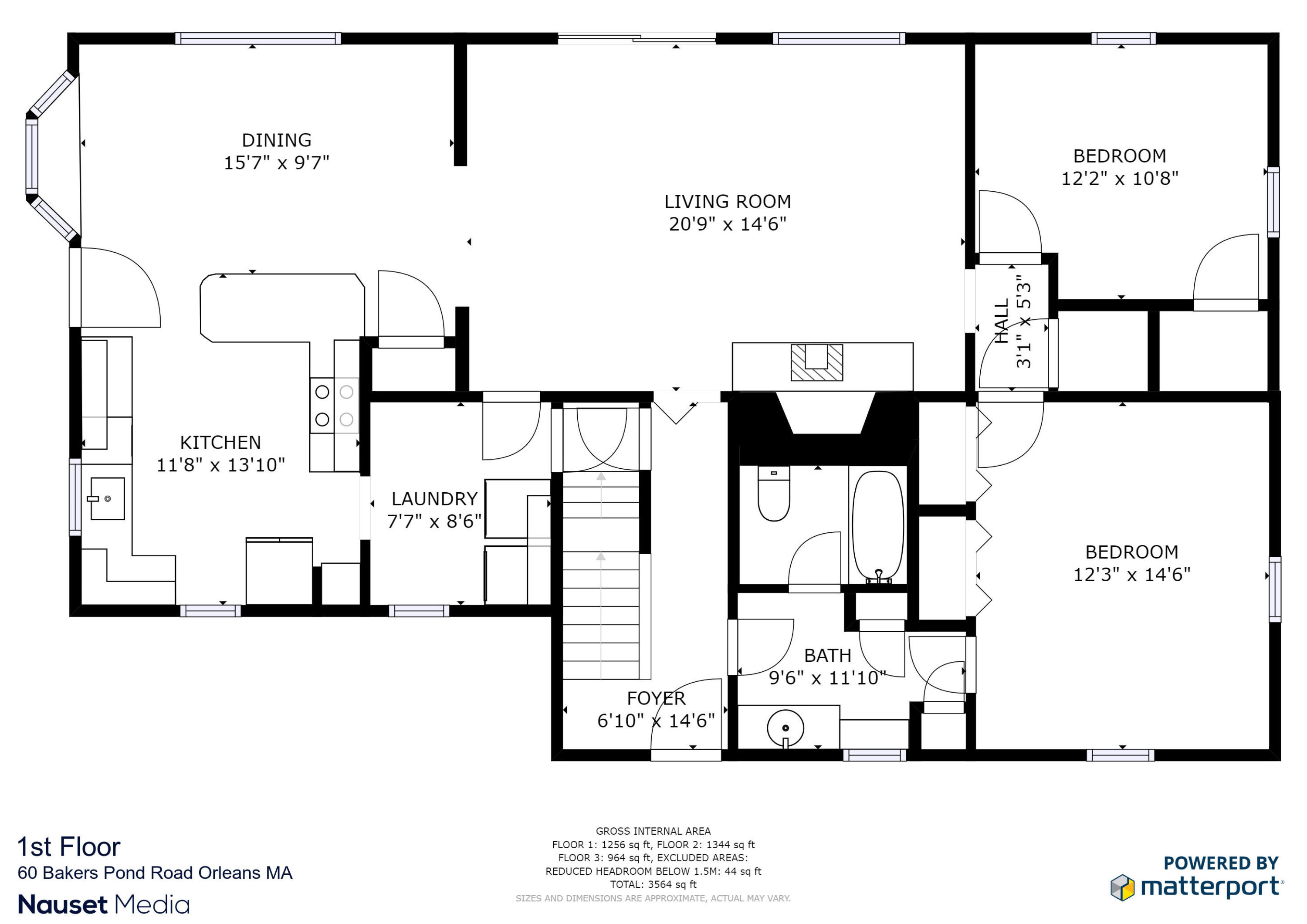 60 Bakers Pond Road Orleans, MA 02653 - Photo 53 of 54 1st floor plans