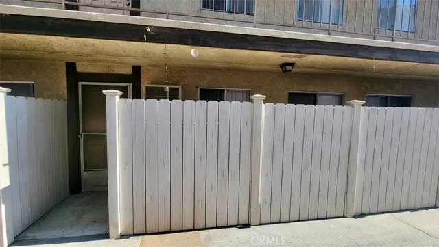 a view of front door