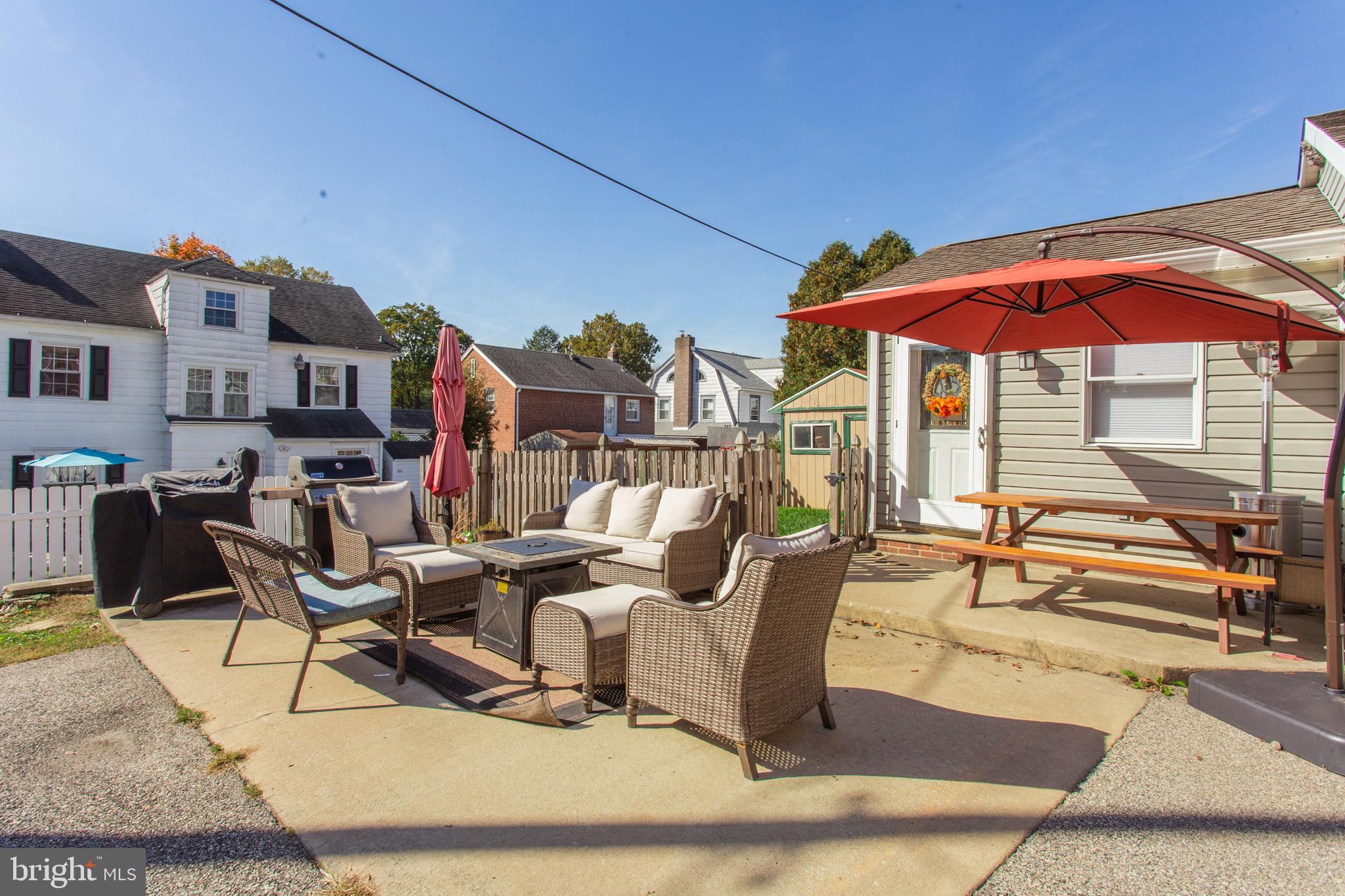 126 Kent Road Springfield, PA 19064 - Photo 32 of 34 Outside Patio Area