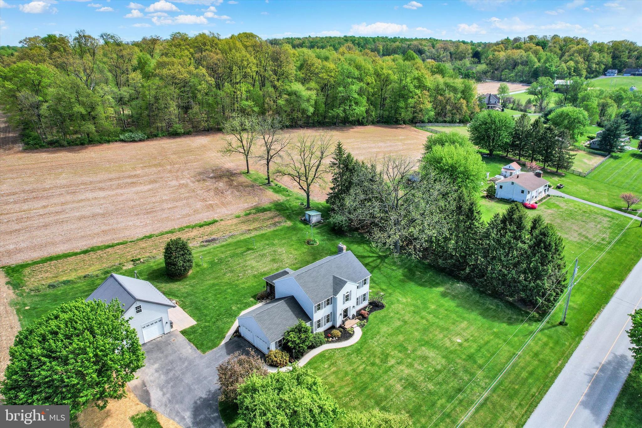 2474 Meeting House Road Spring Grove, PA 17362 - Photo 41 of 51 an aerial view of a house with mountain view
