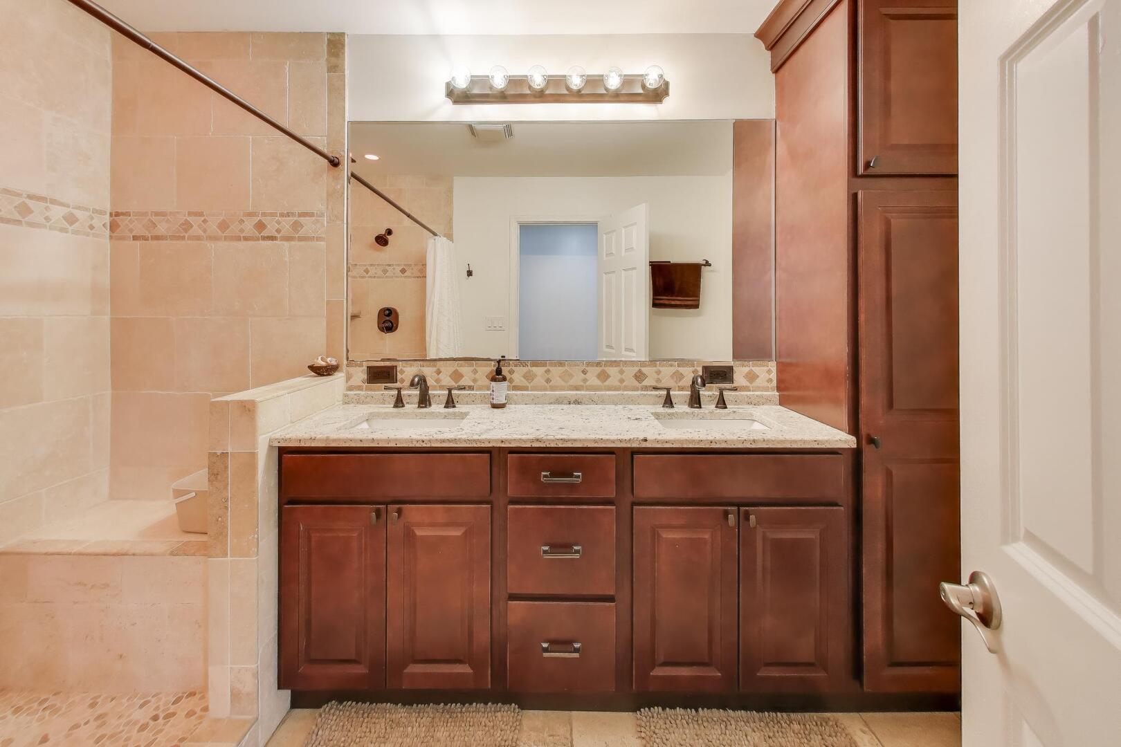 1127 Timber Trails Road Downers Grove, IL 60516 - Photo 17 of 30 a bathroom with a sink and a mirror