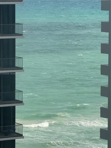 a front view of a building