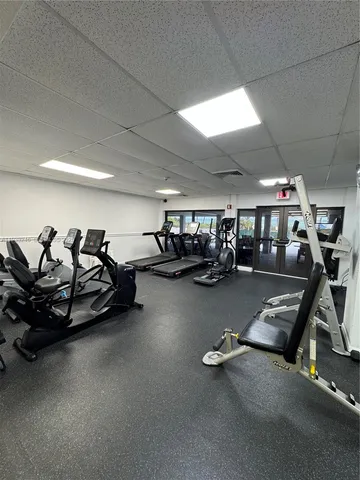 a view of swimming pool with outdoor space and seating area