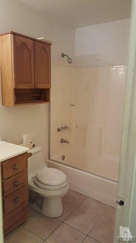 1005 Katherine Road Simi Valley, CA 93063 - Photo 14 of 18 a bathroom with a toilet a sink and shower