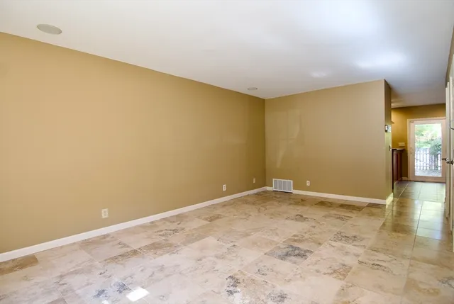 a view of empty room