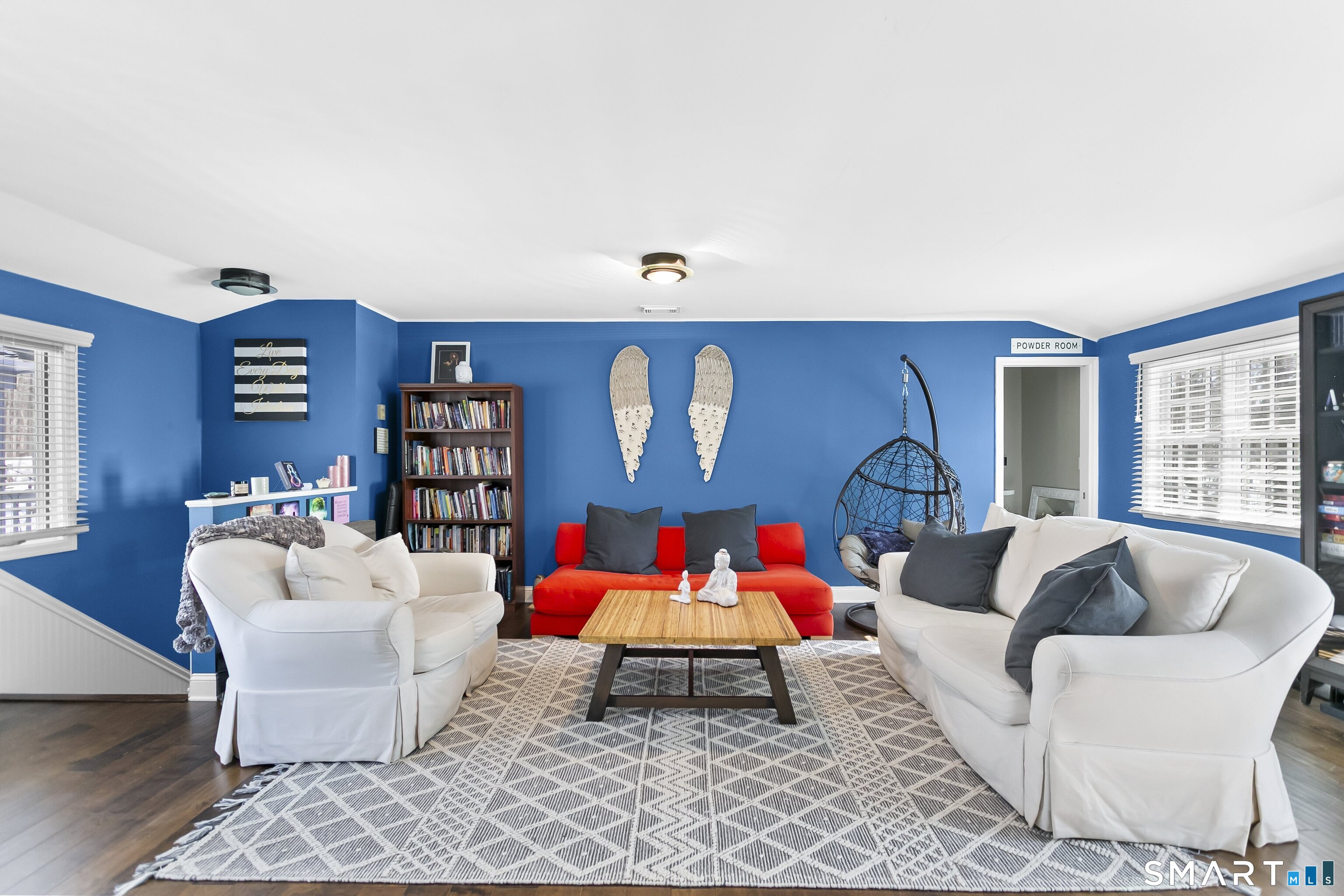 205 Weston Road Weston, CT 06883 - Photo 17 of 21 a living room with furniture a rug and a couch