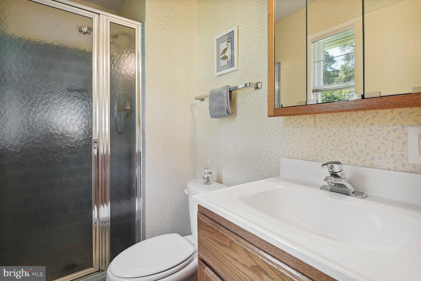 5210 Russett Road Rockville, MD 20853 - Photo 17 of 28 a bathroom with a sink toilet and shower