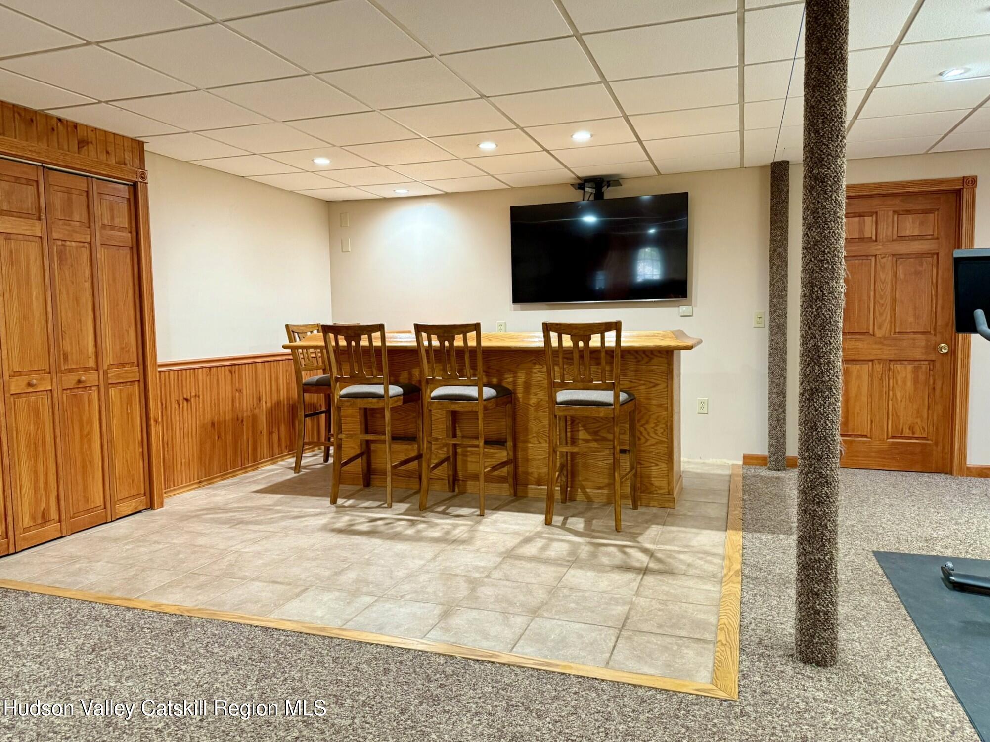 485 Potic Mountain Road Catskill, NY 12414 - Photo 23 of 46 a view of a projector room with furniture