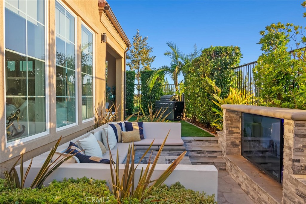 20732 Beech Circle Porter Ranch, CA 91326 - Photo 45 of 72 a view of balcony with furniture and garden