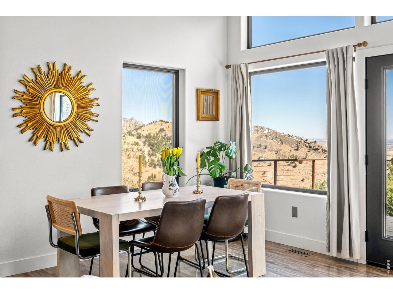 865 North Cedar Brook Road Boulder, CO 80304 - Photo 11 of 49 a view of a dining room with furniture and window