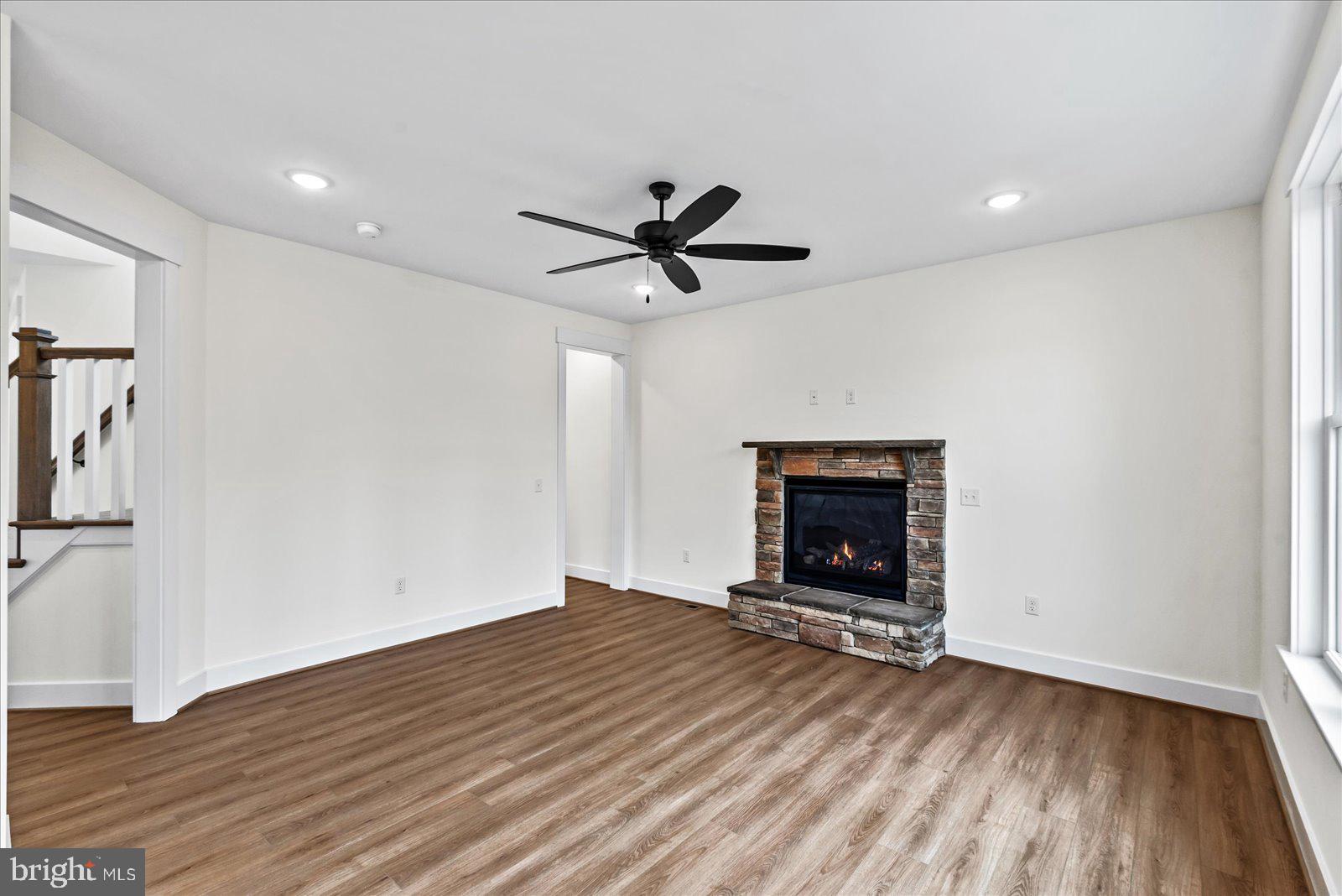 209 Doc Stone Road Stafford, VA 22556 - Photo 16 of 43 209 Doc Stone Rd. Stone-faced gas fireplace