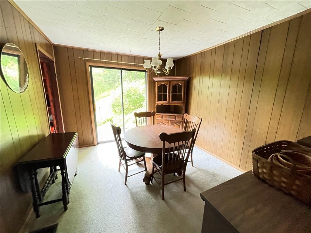 997 Draketown Road Confluence, PA 15424 - Photo 6 of 20 a view of a dining room with furniture window and outside view
