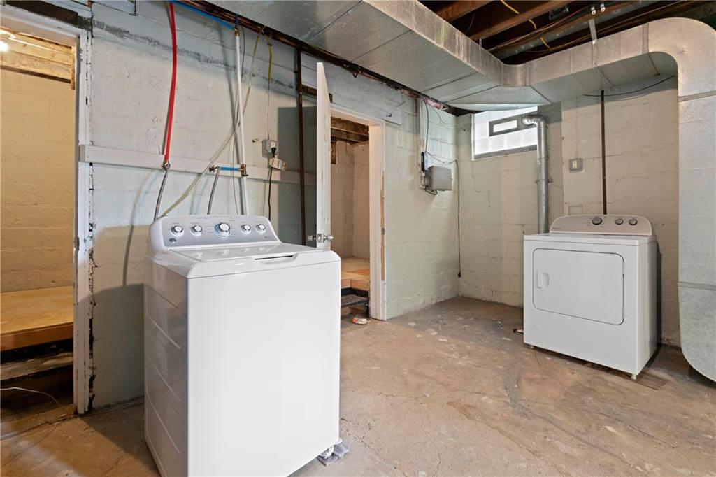 67 Semicir Street Pittsburgh, PA 15214 - Photo 28 of 36 a utility room with dryer and washer