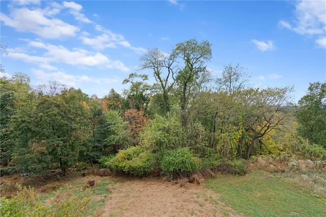 a view of walk in closet with window