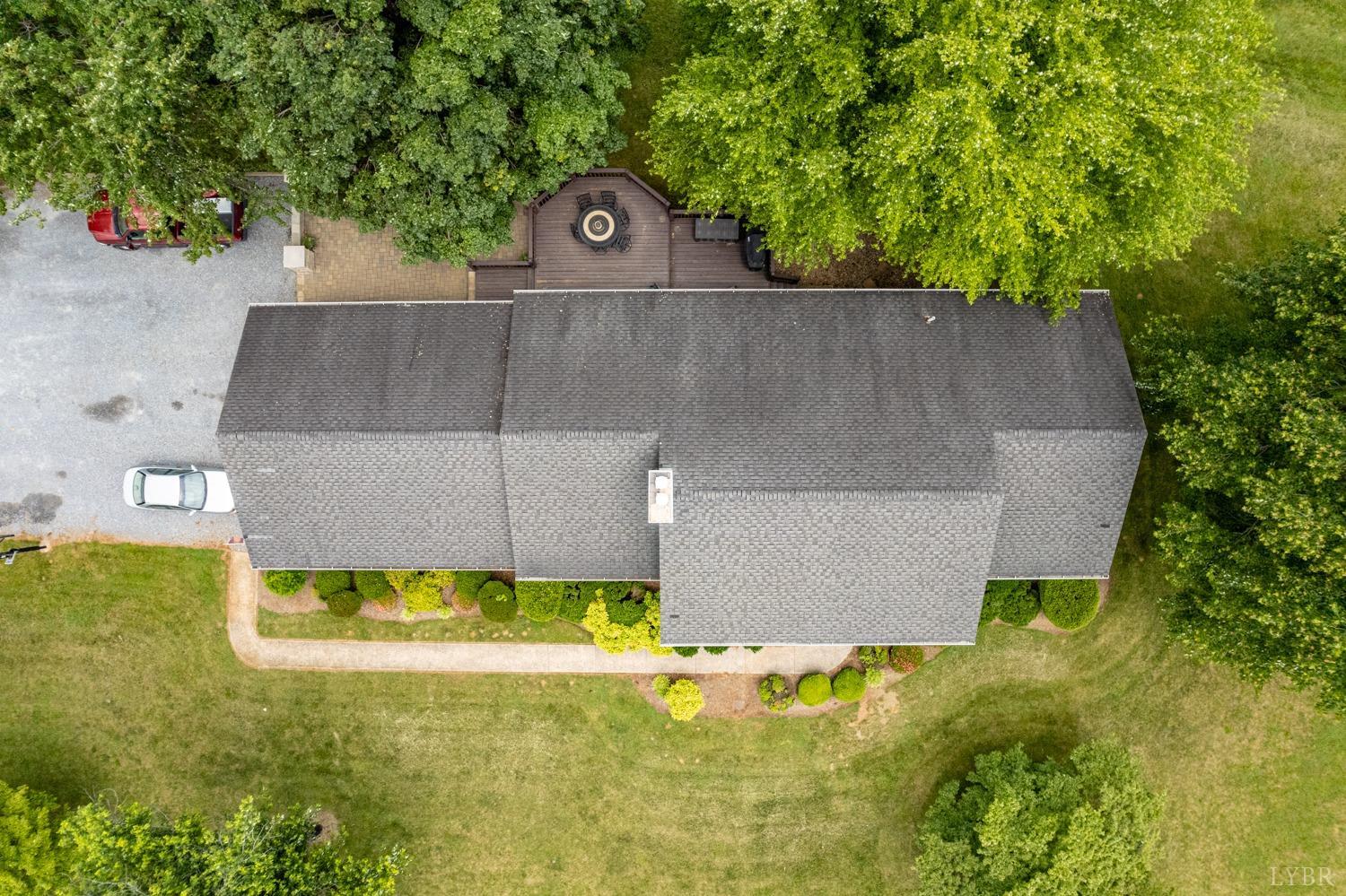2901 Goode Station Road Goode, VA 24556 - Photo 28 of 57 an aerial view of a house with a yard