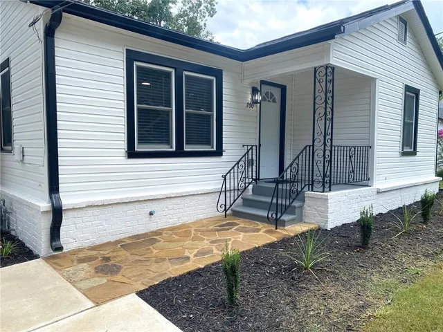 a view of house with patio
