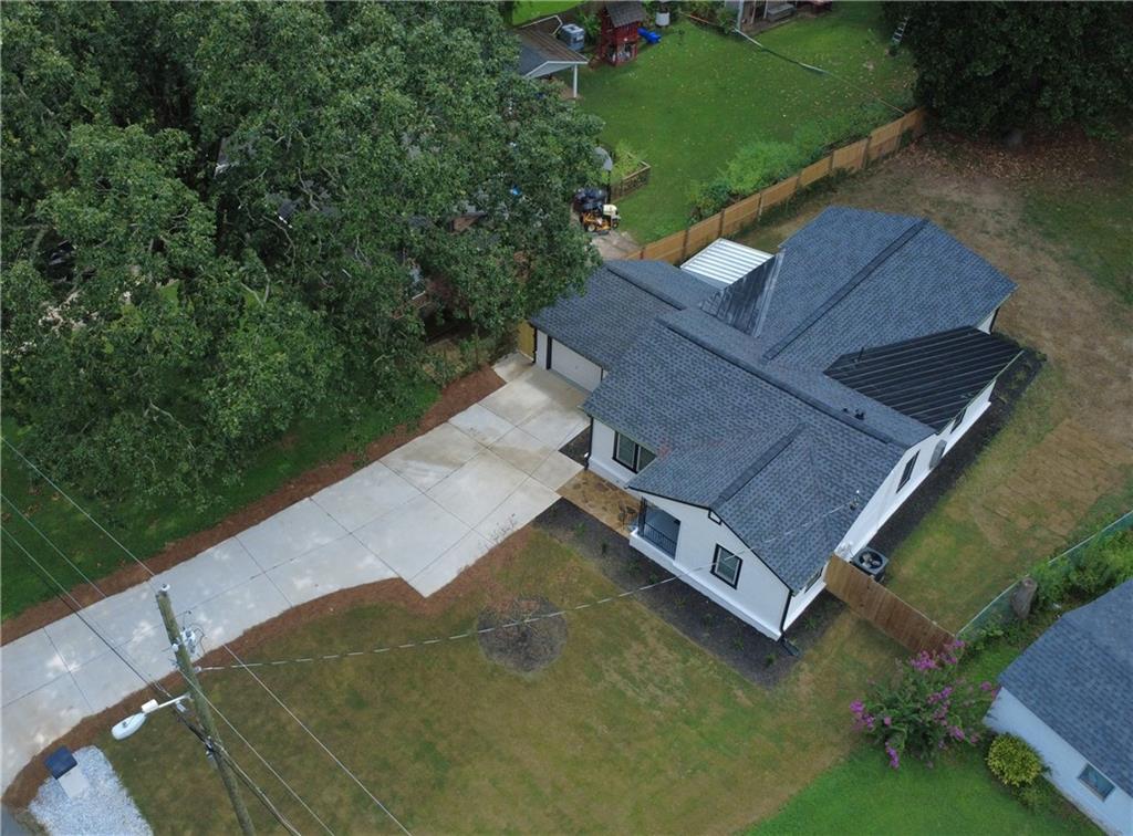 700 Appleton Drive Southeast Marietta, GA 30008 - Photo 52 of 52 an aerial view of a house with a yard