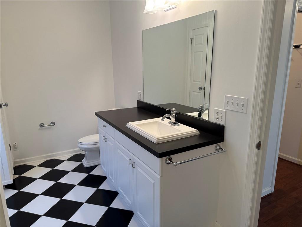 411 Water Works Road Sewickley, PA 15143 - Photo 24 of 36 a bathroom with a sink and a mirror