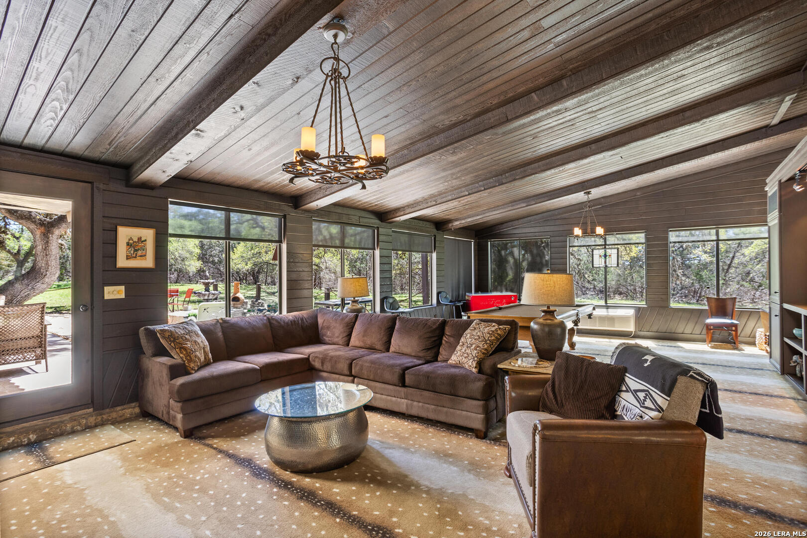 132 Ridge Place Boerne, TX 78006 - Photo 17 of 40 a living room with furniture and a large window