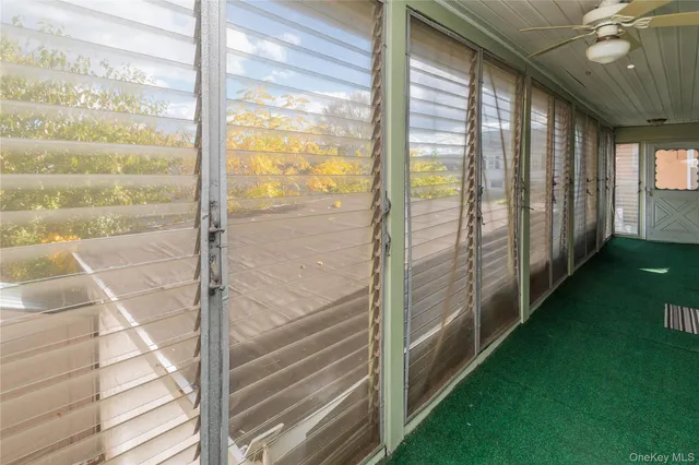 a view of front door